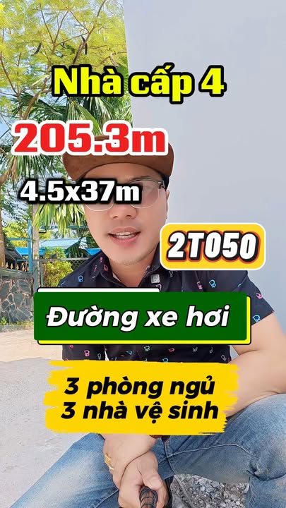 Nhà cấp 4 Mỹ Lộc Cần Giuộc 205m² giá 2.05 tỷ - Vị trí mặt tiền thuận lợi!