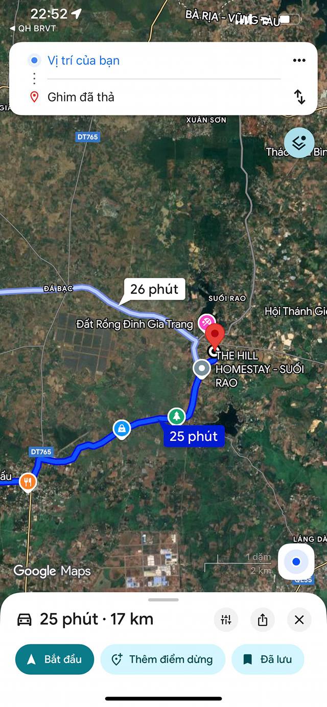 Đất nền Suối Rao, Châu Đức, Bà Rịa - Vũng Tàu 1000m² giá 780 triệu - Cơ hội đầu tư lý tưởng!