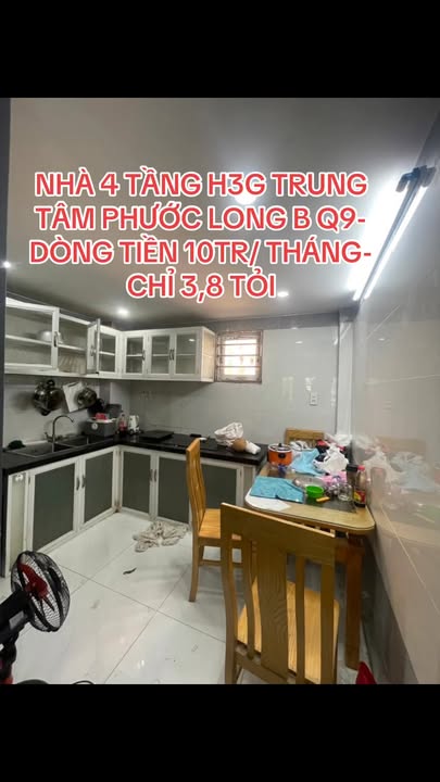 Nhà 4 tầng Phước Long B Quận 9 28m² giá 3.8 tỷ - Dòng tiền 10 triệu/tháng