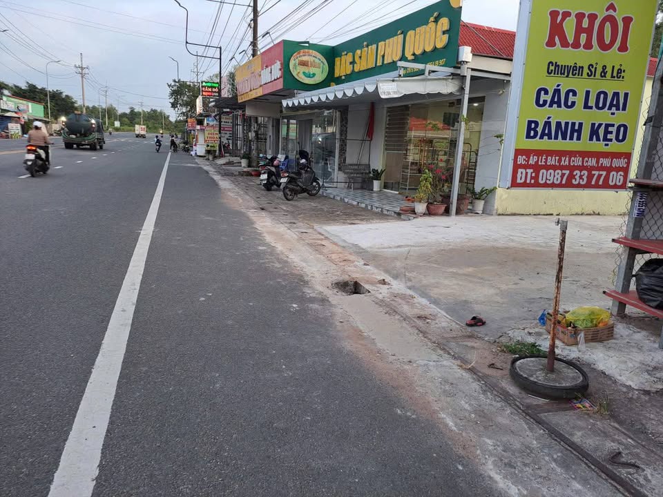 Mặt bằng cho thuê mặt tiền đường Cửa Cạn-Gành Dầu, Phú Quốc - Thích hợp kinh doanh ngay!