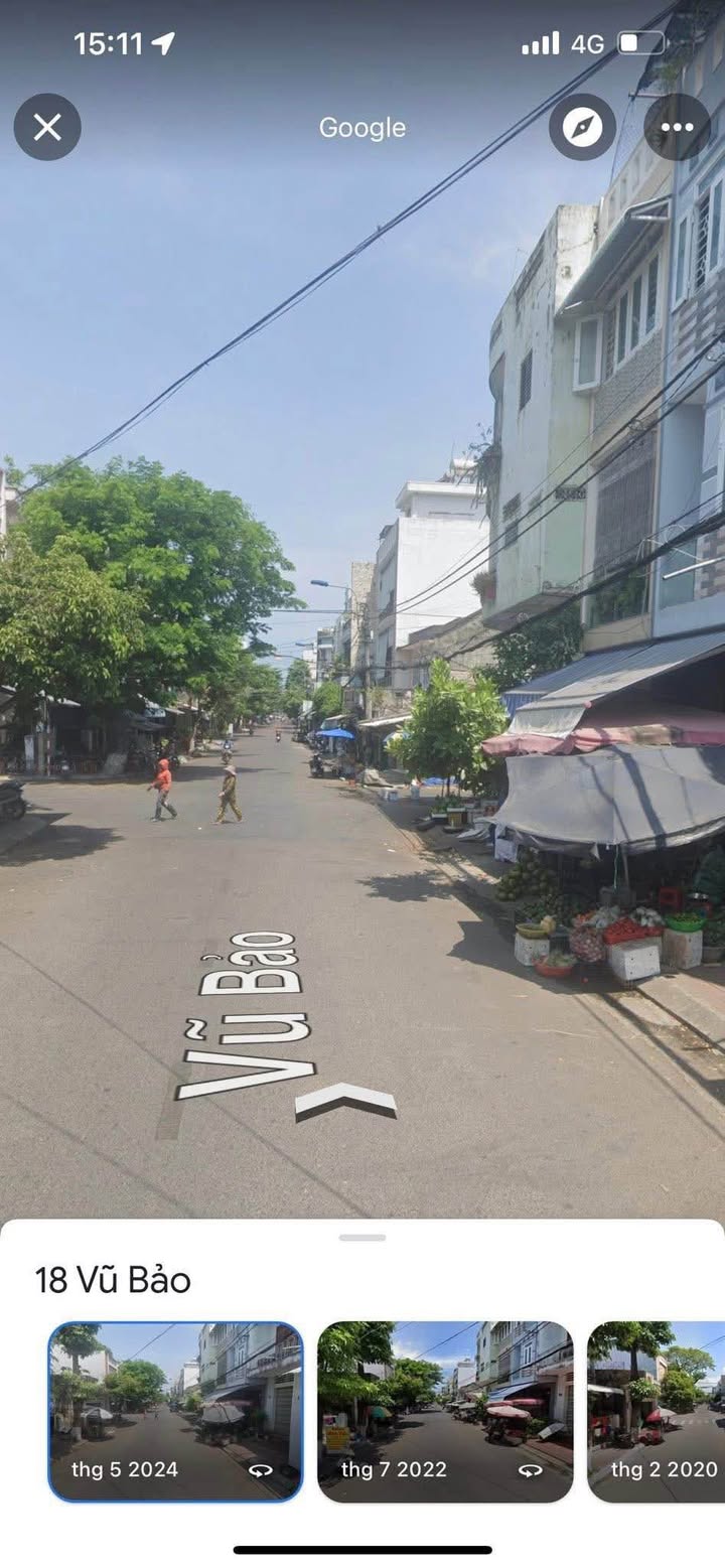 Nhà mặt tiền Vũ Bảo, Quy Nhơn 30m² giá 4.89 tỷ - Vị trí kinh doanh đắc địa!