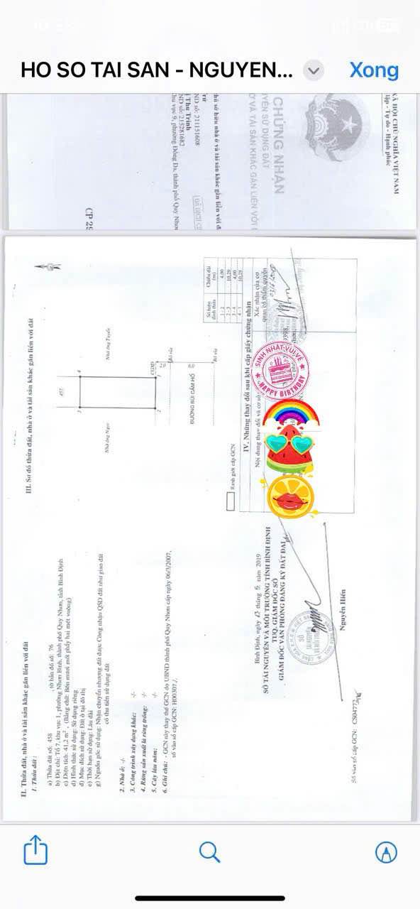 Đất mặt tiền đường Bùi Cẩm Hổ, phường Nhơn Bình 41m² giá 1.95 tỷ - Kinh doanh thuận lợi!