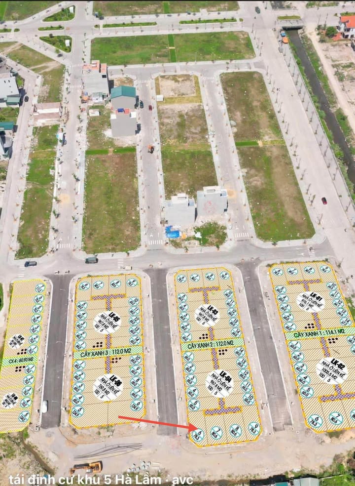 Đất nền lô góc 2 mặt thoáng tại TDC Hà Lầm 78,3m² - Cơ hội vàng cho nhà đầu tư!