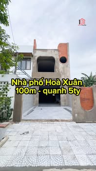 Nhà đẹp Hòa Xuân 100m² giá 5 tỷ - Full nội thất, vào ở ngay!