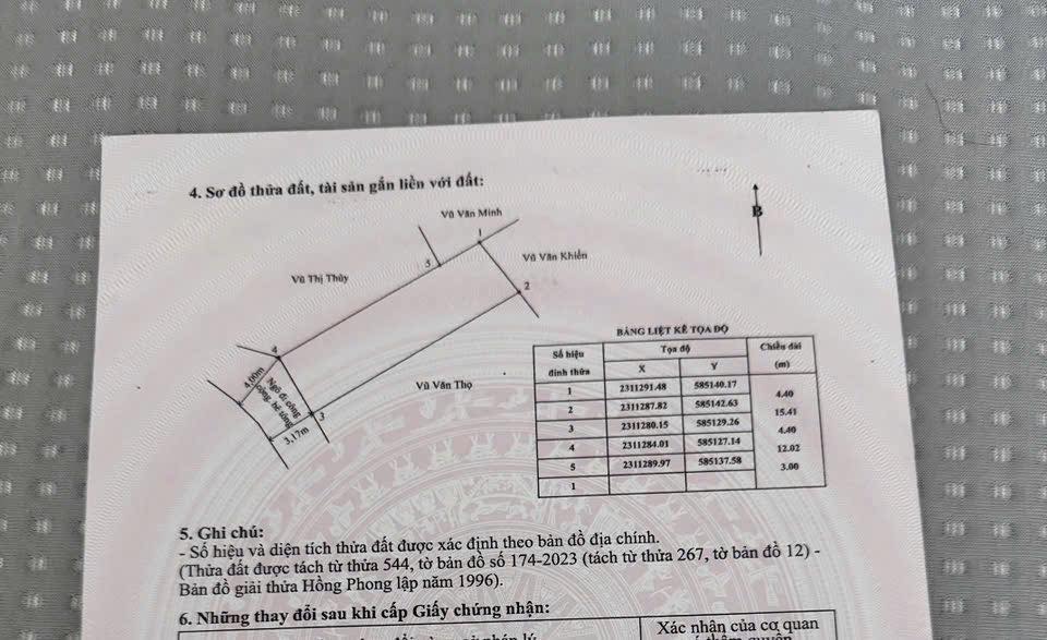 Đất nền Hồng Phong, An Dương 66,7m² giá chỉ 12 triệu - Đường ô tô vào tận nơi!