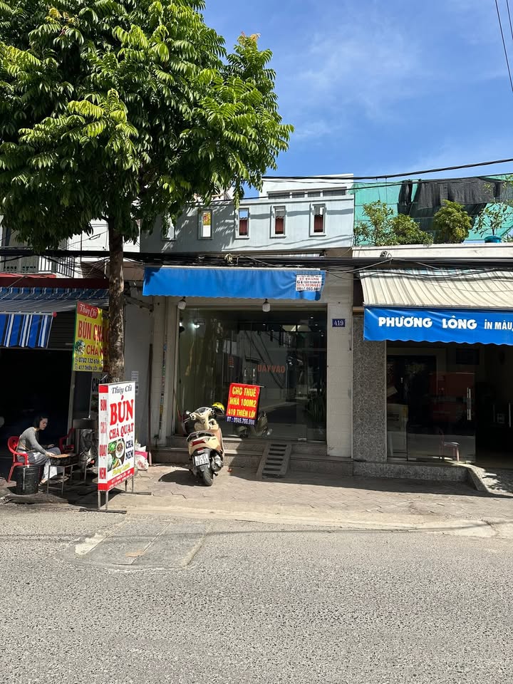 Nhà mặt đường Thiên Lôi, Lê Chân, 100m² giá 10 triệu - Phù hợp làm văn phòng, spa!