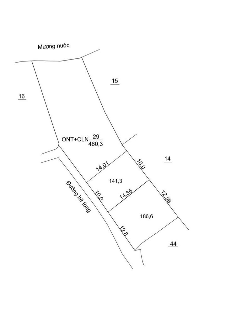 Đất thổ cư Vĩnh Trung, Nha Trang 141m² giá 2.3 tỷ - Chính chủ cần bán gấp!