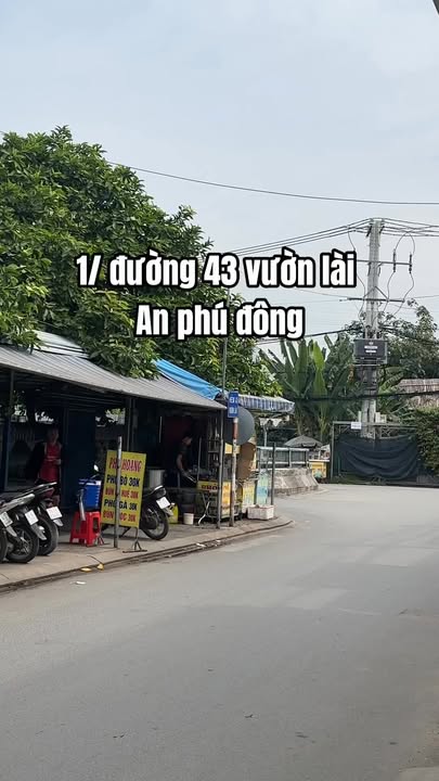 Đất nền An Phú Đông 52.6m² giá 3.85 tỷ - Sổ hồng chính chủ, pháp lý rõ ràng!