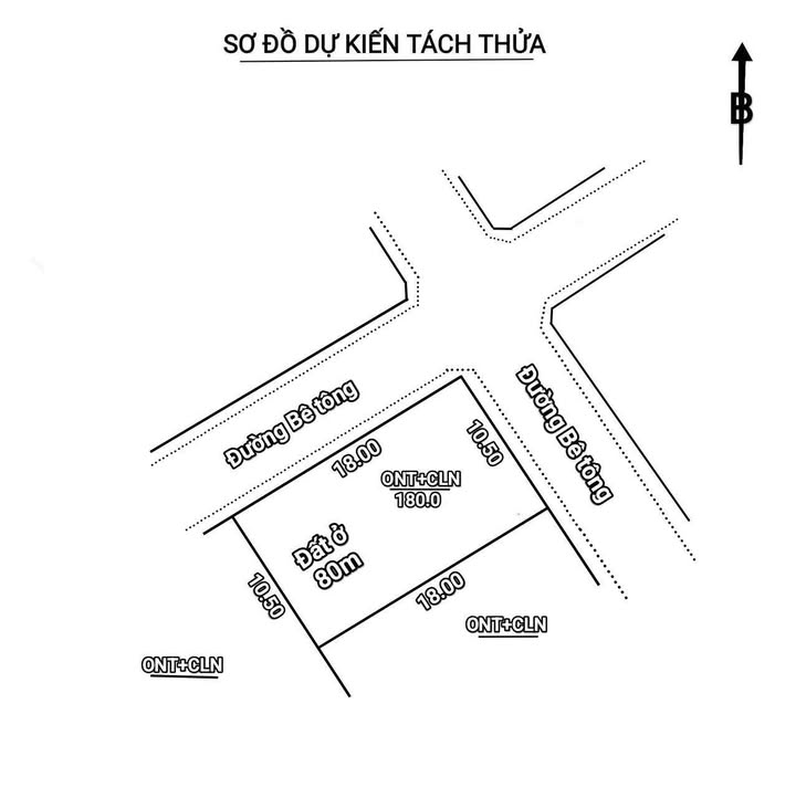 Đất nền Bắc Nghĩa Đồng Hới 189m² giá 1.3 tỷ - Mặt tiền thoáng đãng, vị trí đắc địa!
