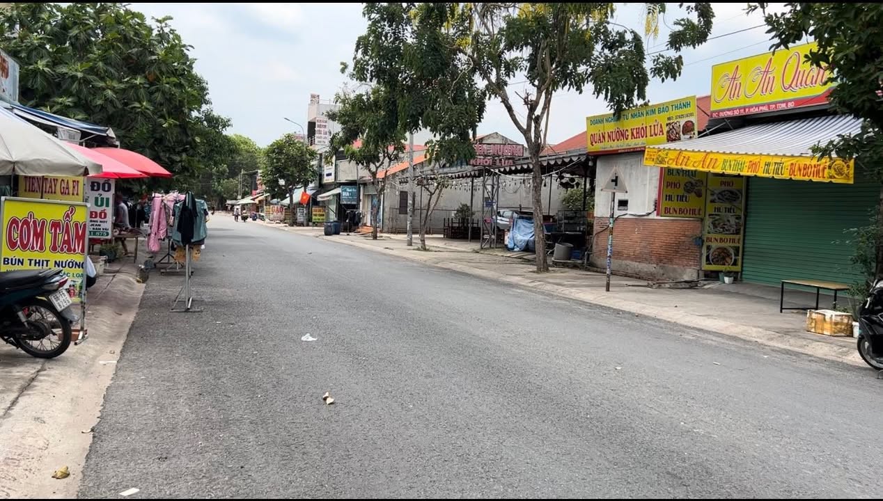 Đất 2 mặt tiền đường 9A, Hòa Phú, Thủ Dầu Một 93.5m² - Kinh doanh đắc địa, thu nhập ổn định 10 triệu/tháng