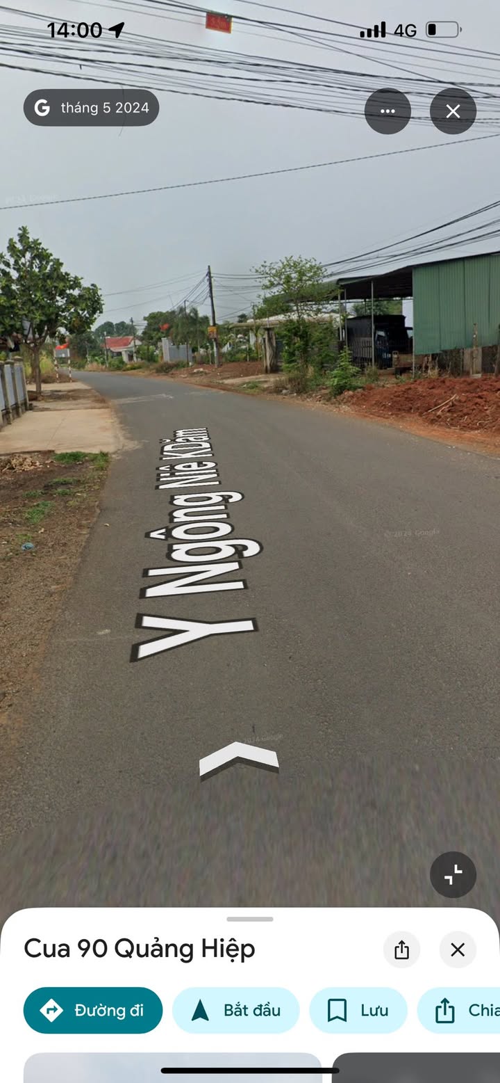 Đất thổ cư 1050m² tại Quảng Hiệp, Cư M'gar - Giá 7.35 tỷ, đầu tư sinh lời!