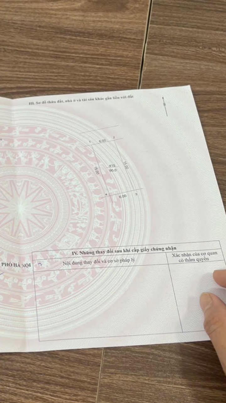 Đất Hạ Bằng Thạch Thất 90m² giá 1 tỷ - Sổ đỏ chính chủ, hạ tầng hoàn thiện!