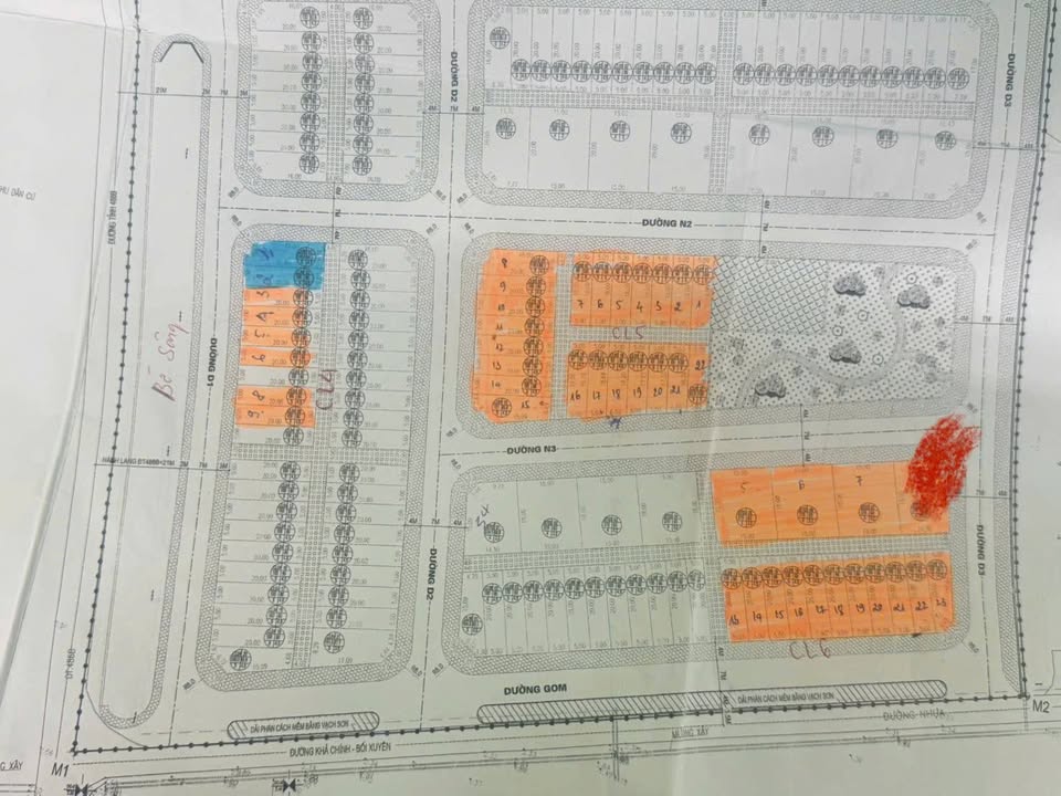 Đất biệt thự khu đô thị mới Cộng Hòa, Vụ Bản 215m² - Lô góc hai mặt tiền giá thỏa thuận!