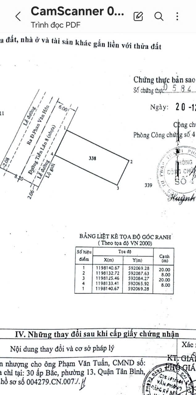 Kho mặt tiền 160m² ở Ấp Tiền Lân, Bà Điểm - Giá 7.8 tỷ - Thích hợp đầu tư!