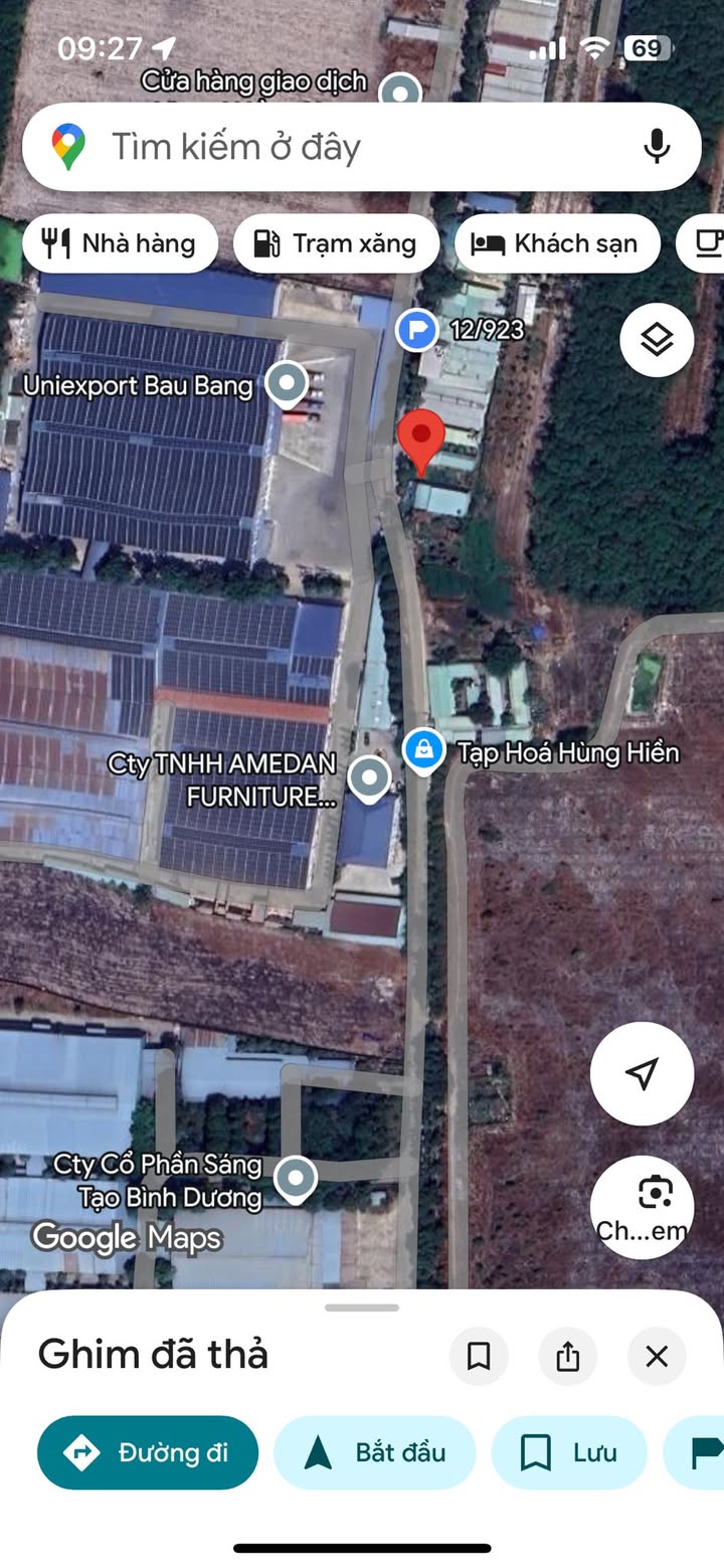 Đất nền ấp Dinh Điền, xã Trừ Văn Thố, 260m² chỉ 1 tỷ - Đầu tư sinh lời ngay!