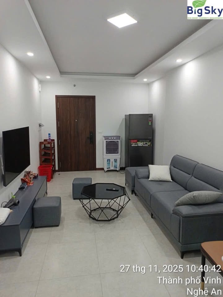 Chung cư 389 Dream Home Vinh 64m² giá 2.5 tỷ - Nội thất đầy đủ, chỉ việc vào ở!