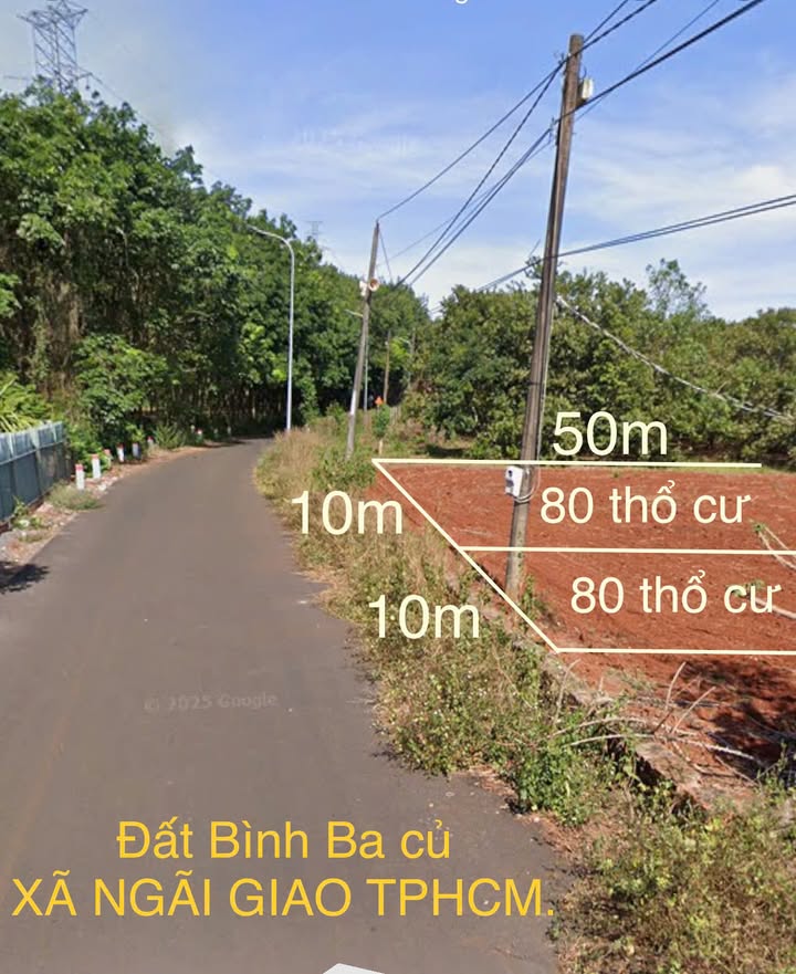 Đất nền Ngãi Giao, Châu Đức 500m² giá 1.7 tỷ - Vị trí đắc địa cho đầu tư!