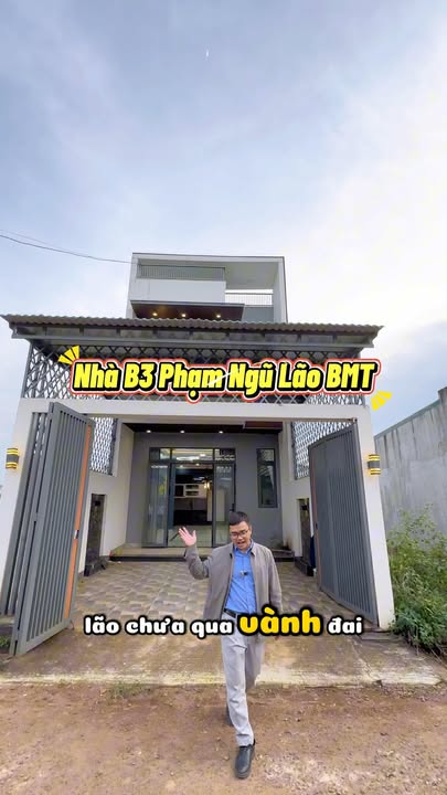 Nhà mặt tiền Phạm Ngũ Lão Buôn Ma Thuột 125m² giá 3.7 tỷ - Thiết kế hiện đại, đầy đủ nội thất!