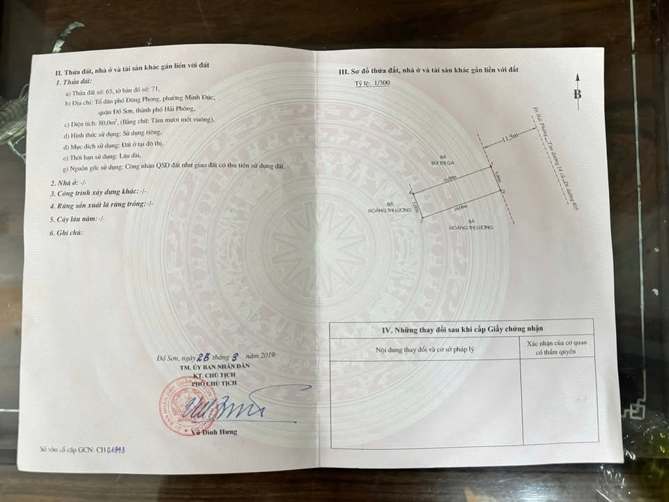 Đất mặt đường Đồng Nẻo, Minh Đức, Đồ Sơn 80m² - Sổ đỏ chính chủ, kinh doanh thuận lợi!