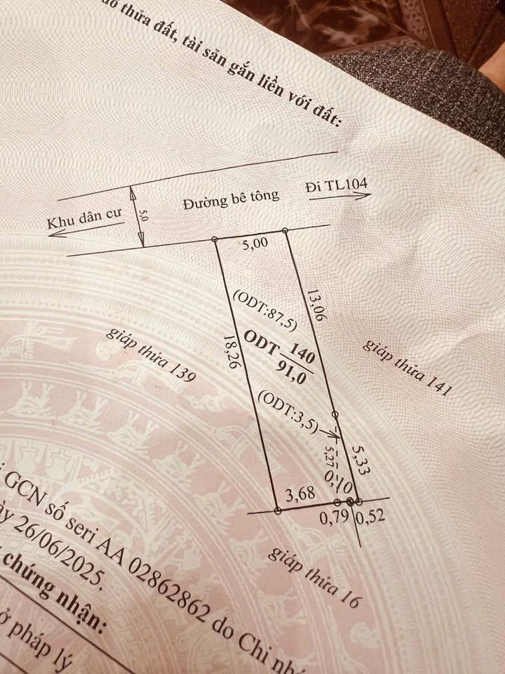 Đất nền thổ cư 910m² tại Mộc Châu - Giá chỉ 2 tỷ VND, đầu tư sinh lời!