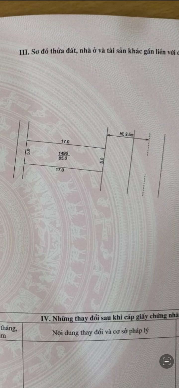 Đất ở Biển Động, Lục Ngạn 85m² - Hướng Tây, Sổ đỏ chính chủ!