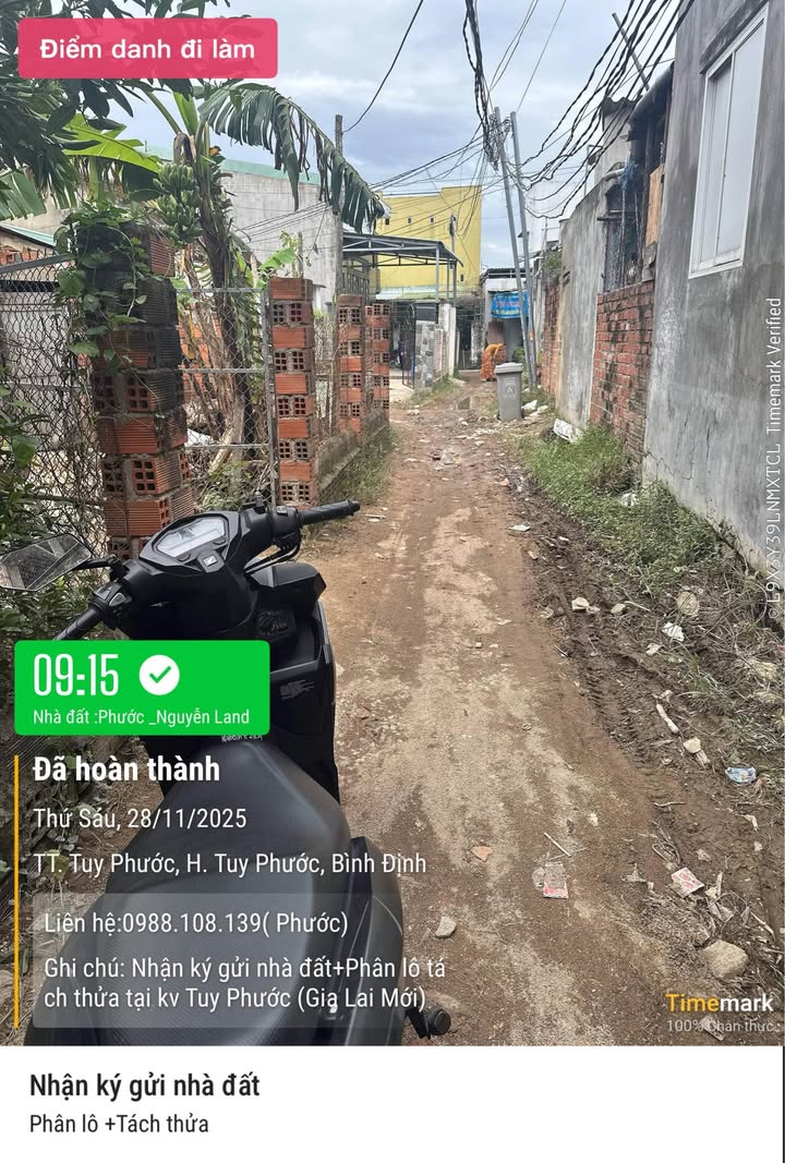 Đất nền Trung Tín 1, Tuy Phước 98m² giá 700 triệu - Cơ hội đầu tư sinh lời!