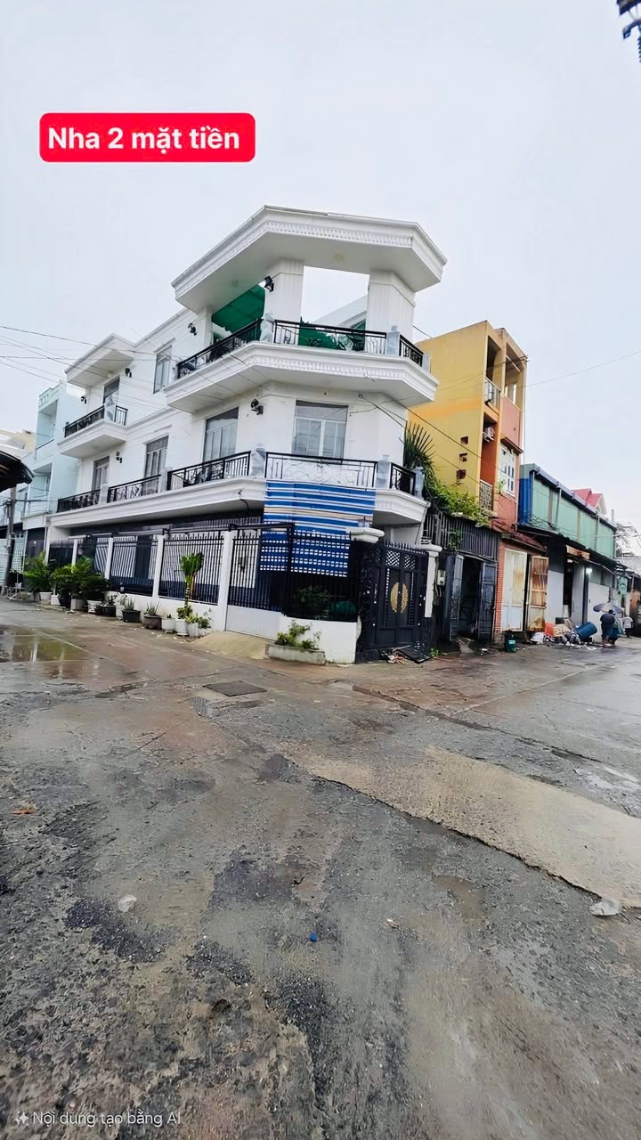 Nhà bán lô góc 2 mặt tiền 81m² Quốc Lộ 1A - Sẵn sàng vào ở ngay!