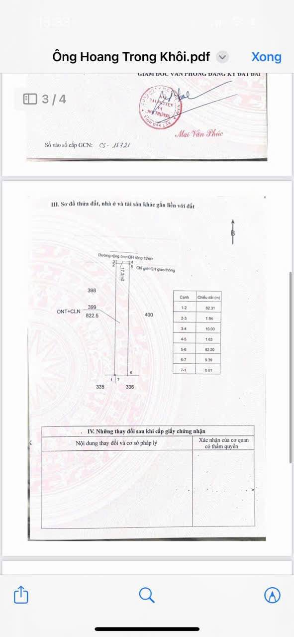 Đất nền Tân Lập, Buôn Ma Thuột 820m² giá 2,6 tỷ - Cơ hội đầu tư hiếm có!