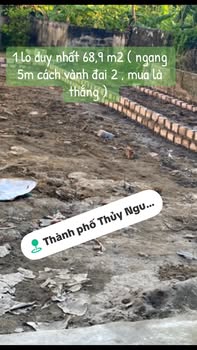 Đất nền Ngũ Lão, Thủy Nguyên 68.9m² giá 1.2 tỷ - Cơ hội đầu tư sinh lời!