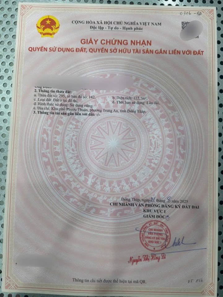 Đất nền mặt tiền đường Năm Sang, Phường Trung An 100m² giá chỉ 570 triệu - Cơ hội đầu tư tuyệt vời!