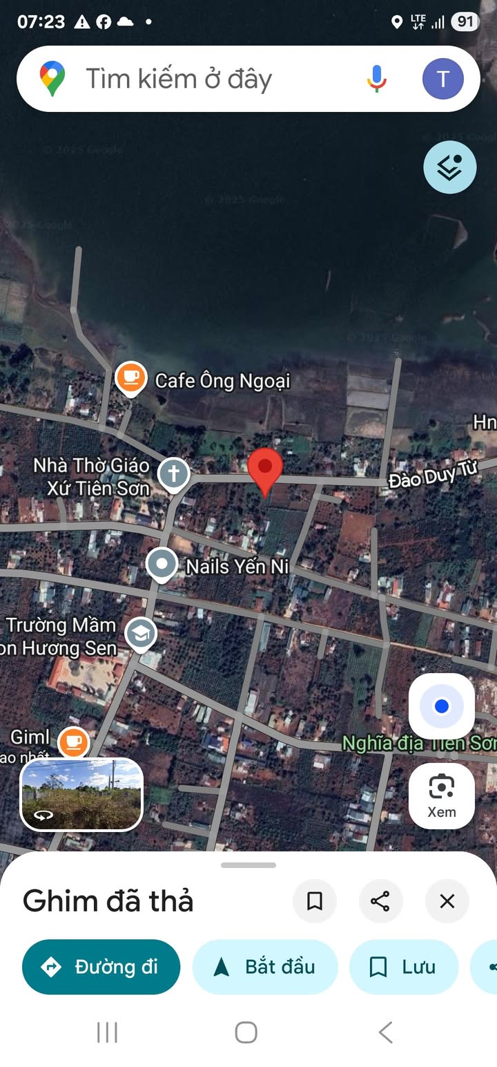 Đất mặt tiền Đào Duy Từ, Pleiku 516m² giá 2.49 tỷ - Cơ hội đầu tư hấp dẫn!