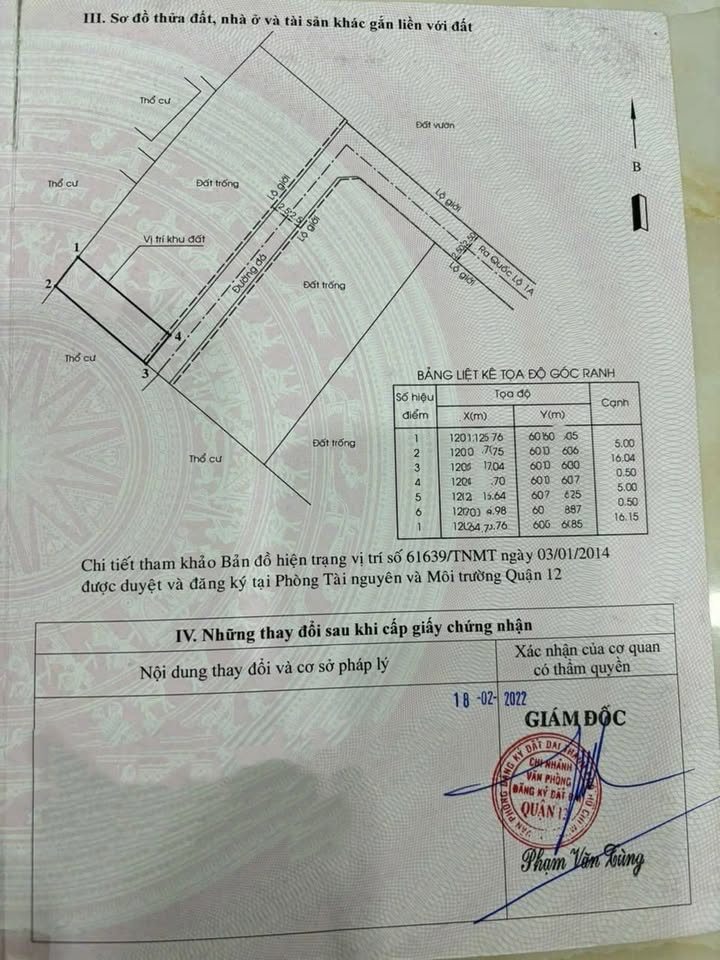 Đất nền Thạnh Lộc, Huyện 12, 83m² giá 4.6 tỷ - Đầu tư sinh lời ngay!