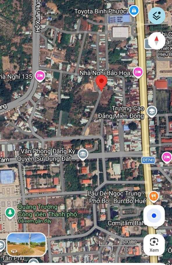 Đất nền Tân Phú, Đồng Xoài 2496m² giá thỏa thuận - Tiềm năng phát triển vượt bậc!