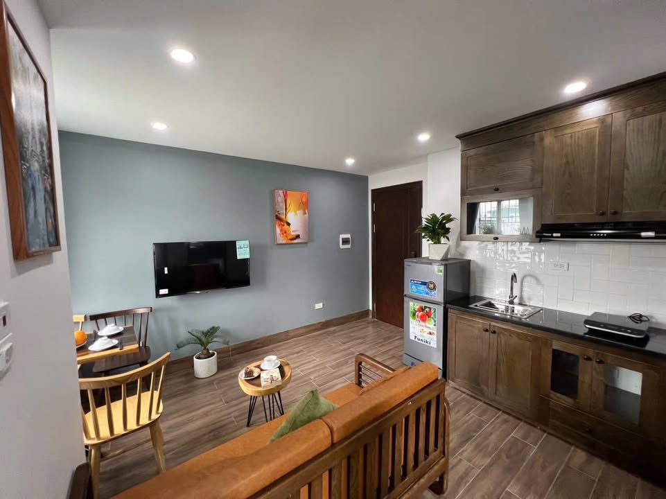 Căn hộ cho thuê Mễ Trì 45m² giá thỏa thuận - Ô tô đỗ cửa, full nội thất