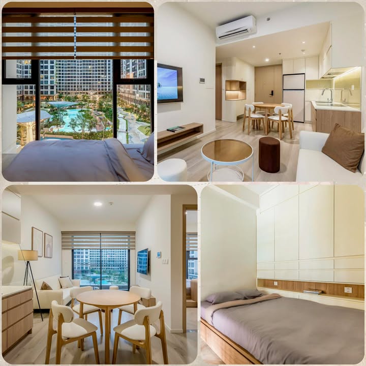 Căn hộ LUMIERE BOULEVARD Quận 9 1PN giá 10 triệu - Nội thất đầy đủ, view hồ bơi tuyệt đẹp!