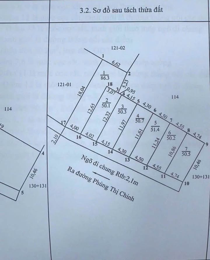 Đất nền Phùng Thị Trinh, Hải Phòng 50.2m² giá 1.5 tỷ - Khu vực đông dân, thuận tiện kinh doanh!