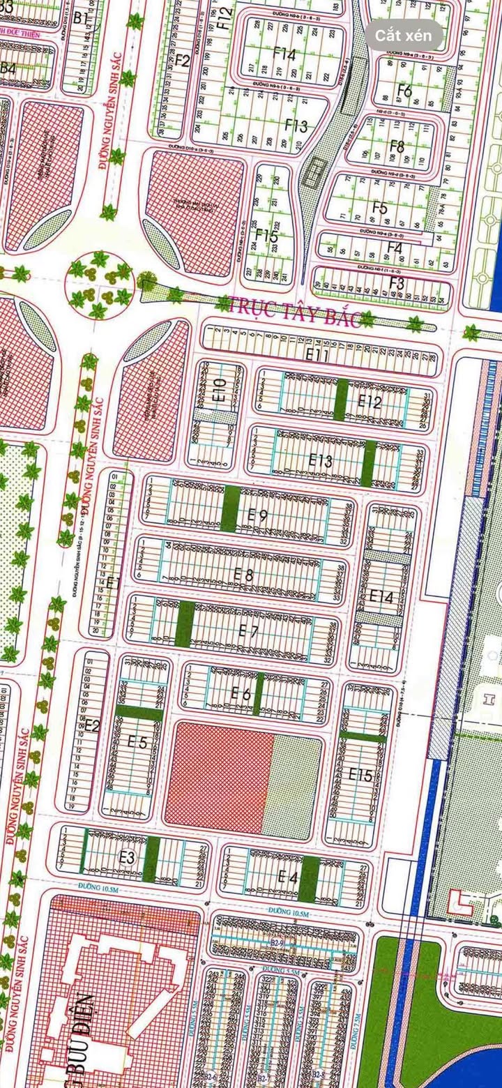 Đất nền Liên Chiểu Đà Nẵng 92,5m² giá 6 tỷ - Rẻ nhất khu E Kim Long!