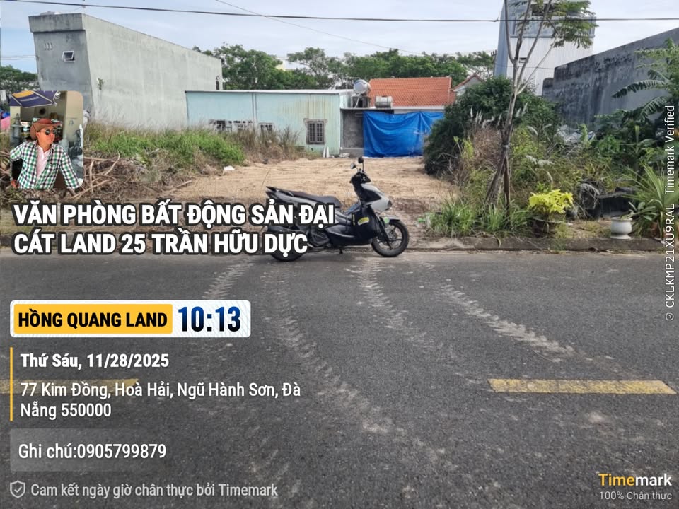 Đất nền đường Kim Đồng, Ngũ Hành Sơn 102m² - Chính chủ bán gấp!