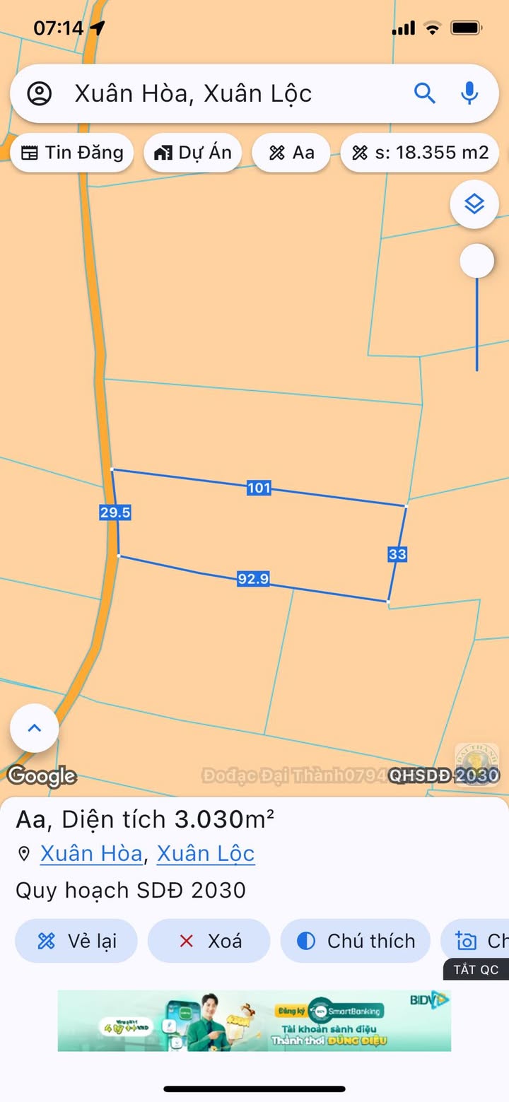 Đất nền Xuân Hưng, 3000m², giá thỏa thuận - Cơ hội đầu tư tuyệt vời!