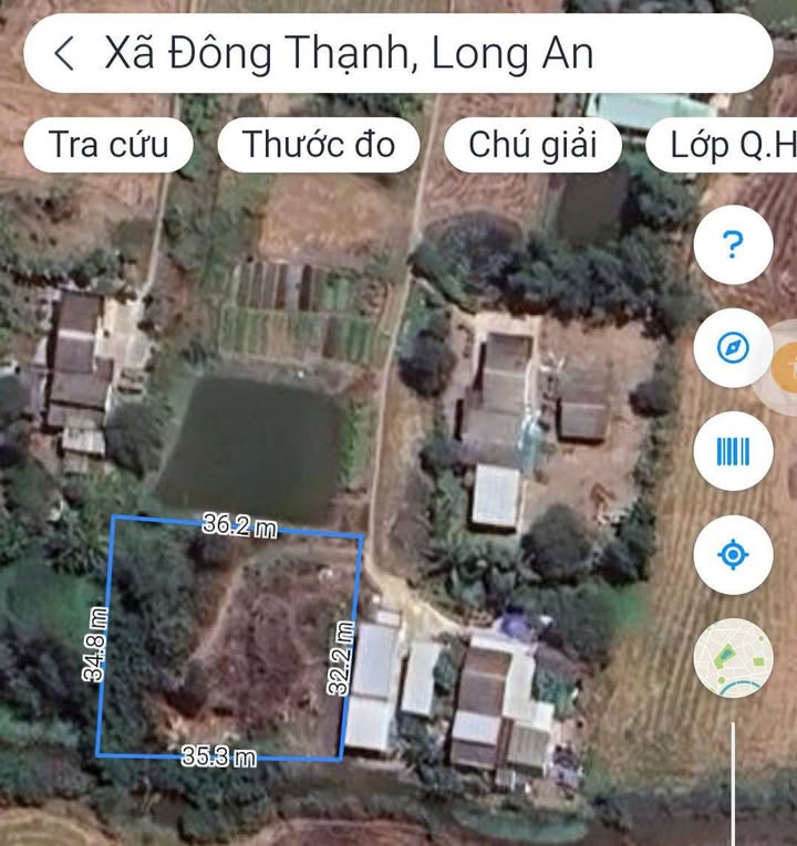 Đất thổ cư 520m² + đất vườn 510m² tại Cần Giuộc, Long An - Giá chỉ 1.8 tỷ!