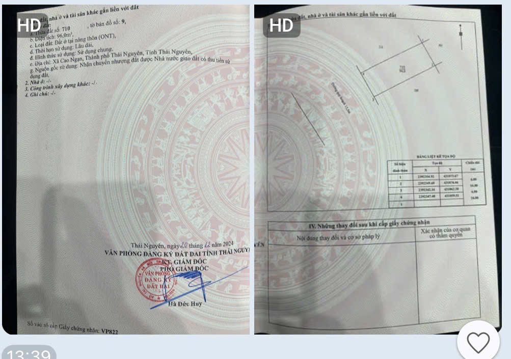 Đất nền khu đô thị Danko City Thái Nguyên 96m² - Sổ đỏ chính chủ, giá thỏa thuận!