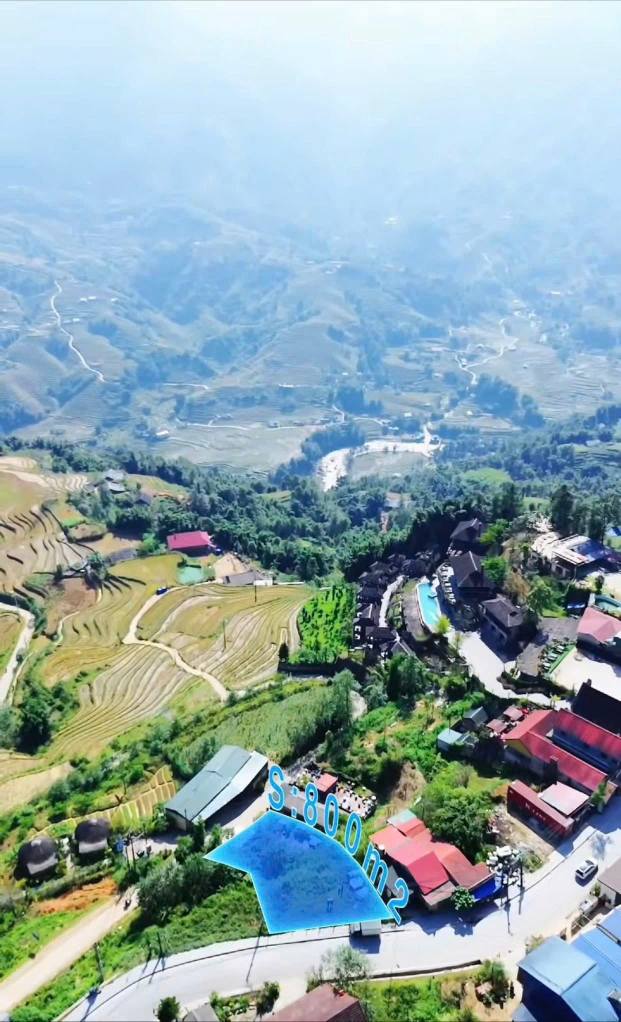 Đất 2 mặt tiền Tỉnh lộ 152, Sa Pa 800m² giá 20 tỷ - View núi tuyệt đẹp!