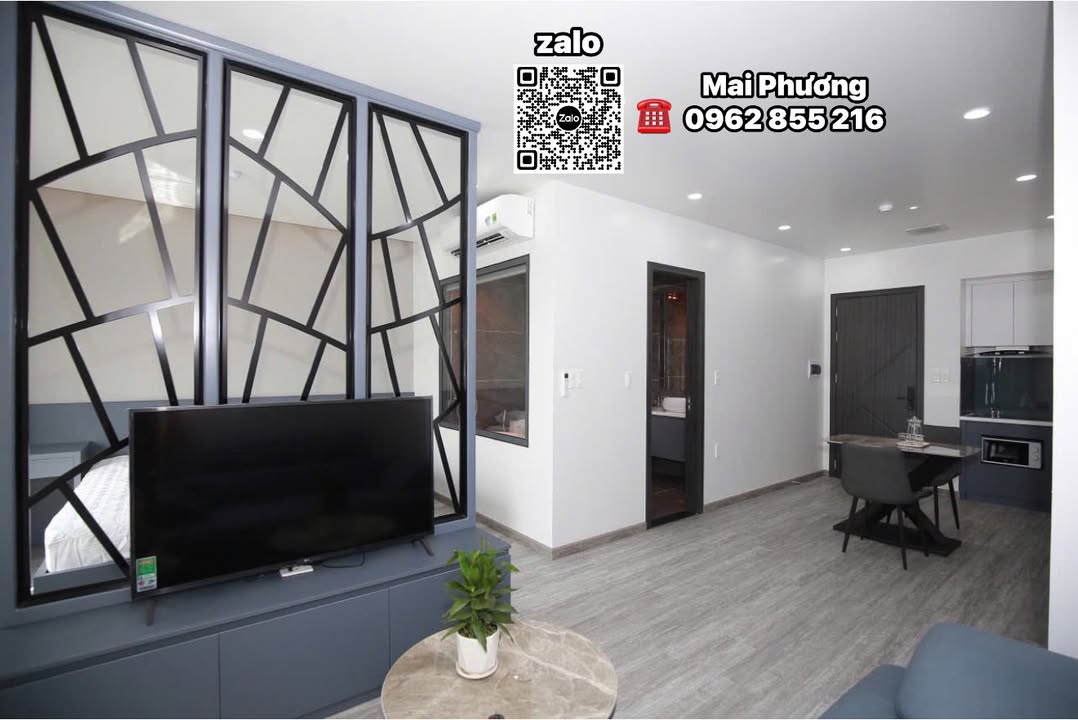 Căn hộ Waterfront City Hải Phòng 50m² giá 8 triệu - Đầy đủ nội thất sang trọng!