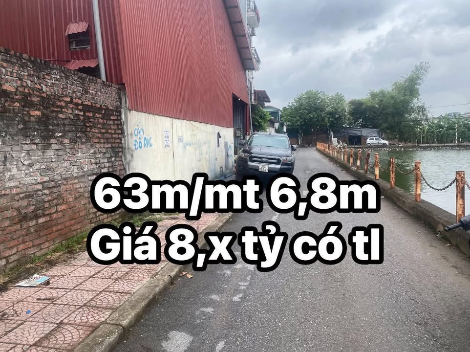 Đất nền Cự Khối, Long Biên 63m² giá 9.45 tỷ - Mặt đường 7m, vỉa hè rộng!