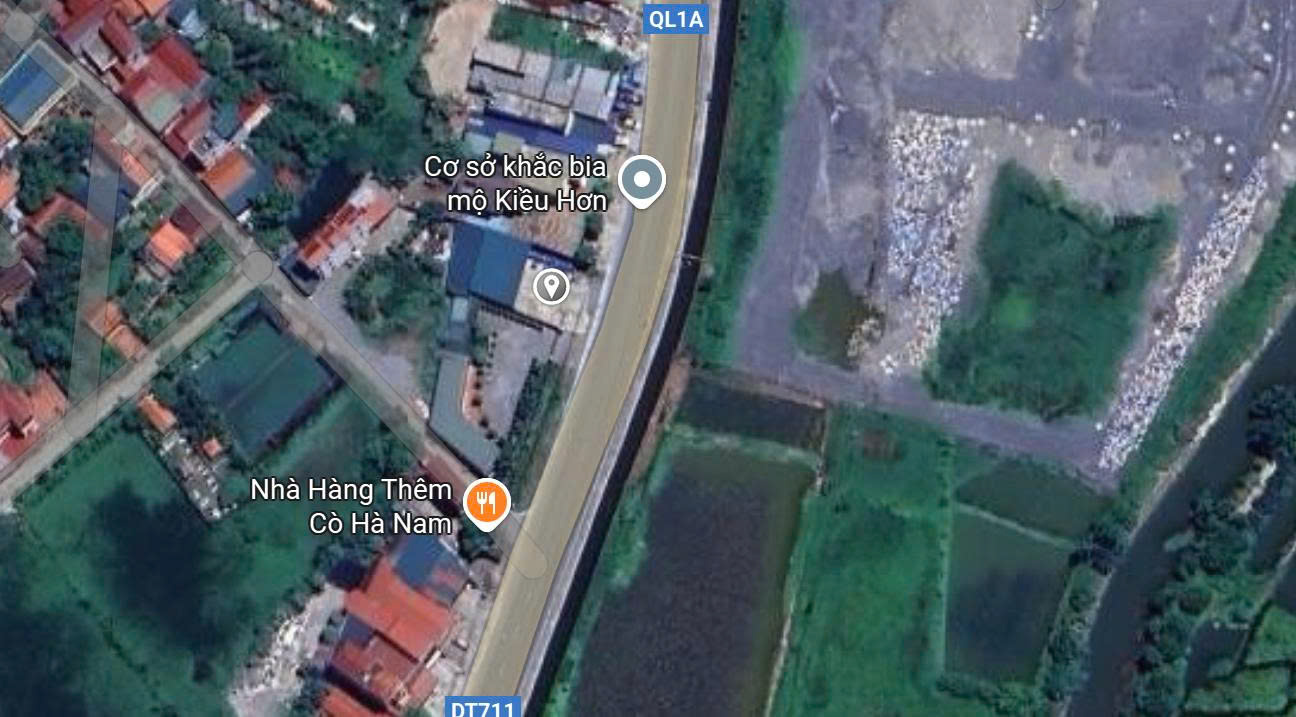 Cho thuê kho xưởng 350m² mặt đường Quốc lộ 1A - Làng Siêu Nghệ, Kim Bảng