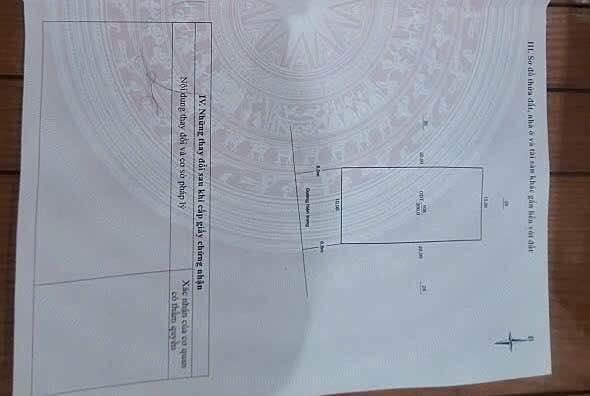 Đất thổ cư 200m² mặt tiền 10m tại phường Hàm Rồng - Giá chỉ 3.15 tỷ!