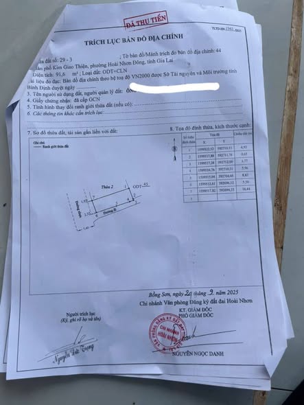 Đất góc 2 mặt đường nhựa Hoài Nhơn Đông 90.2m² giá 700 triệu - Đầu tư sinh lời!