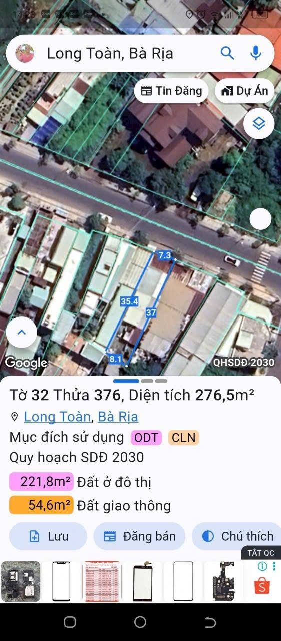 Nhà mặt tiền Cách Mạng Tháng 8, Long Toàn, 276m² giá 6 tỷ - Tiềm năng kinh doanh vàng!