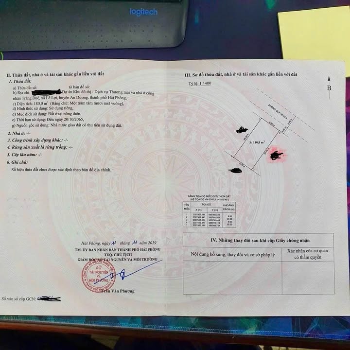 Đất nền 180m² tại khu đô thị Seoul, An Dương - Giá chỉ 4 tỷ, pháp lý rõ ràng!