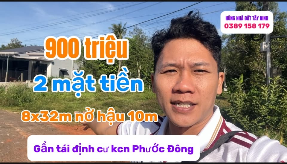 Đất nền ấp 6, xã Truông Mít, Tây Ninh 256m² chỉ 900 triệu - Cơ hội đầu tư hấp dẫn!